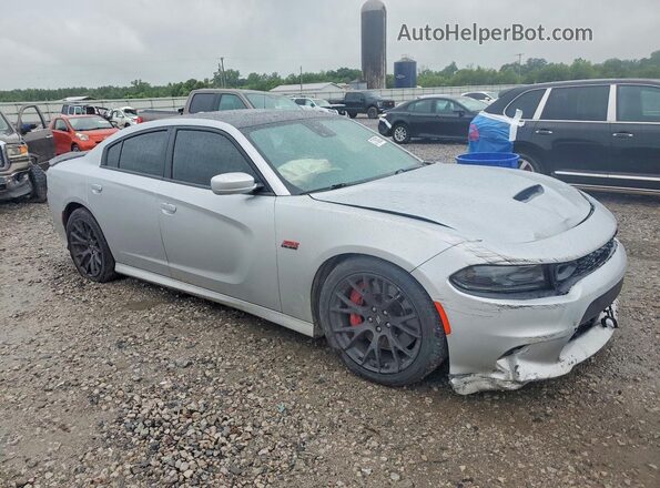 2C3CDXGJ8KH732176 2019 DODGE CHARGER Silver Delantero derecho