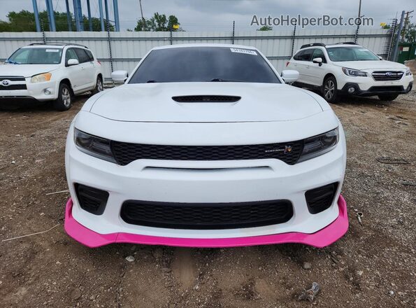 2C3CDXGJ8MH511633 2021 DODGE CHARGER White Widok z przodu