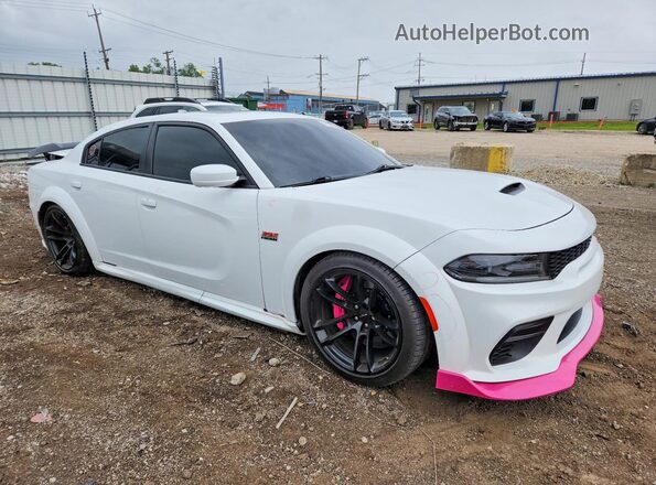 2C3CDXGJ8MH511633 2021 DODGE CHARGER White Przód prawy