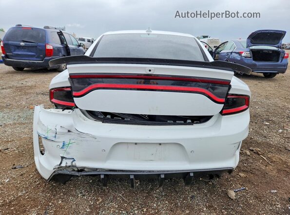 2C3CDXGJ8MH511633 2021 DODGE CHARGER White Widok z tyłu