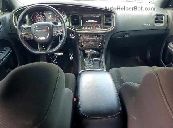 2C3CDXGJ8MH599373 2021 DODGE CHARGER Gray Вид панелі приладів