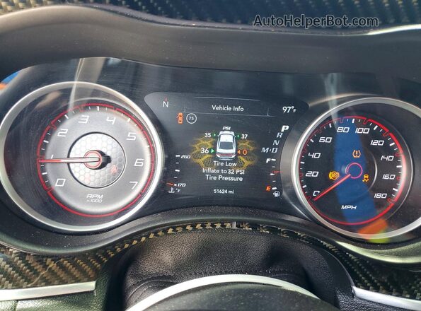 2C3CDXGJ8MH599373 2021 DODGE CHARGER Gray Вид щитка приладів