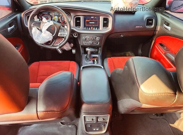 2C3CDXGJ8MH649527 2021 DODGE CHARGER Red Առջևի վահանակի տեսք