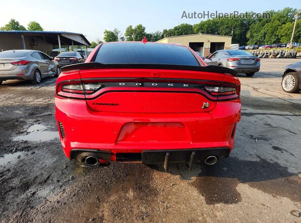 2C3CDXGJ8MH649527 2021 DODGE CHARGER Red Հետևի տեսք
