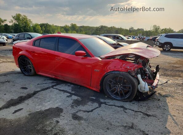 2C3CDXGJ8MH649527 2021 DODGE CHARGER Red Առջևի աջ