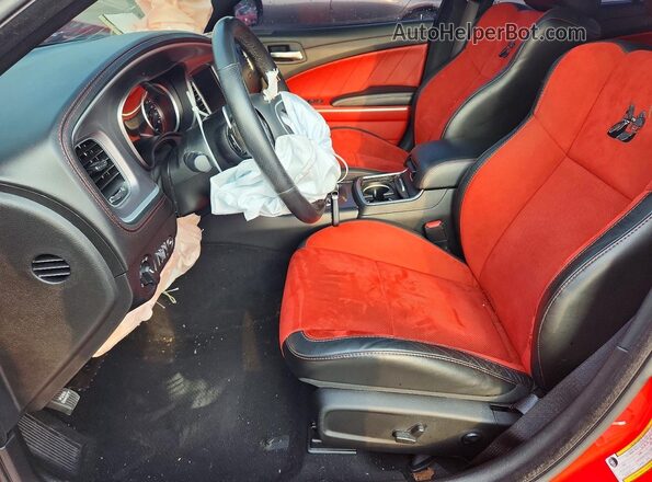 2C3CDXGJ8MH649527 2021 DODGE CHARGER Red Սալոնի դիմացի տեսք