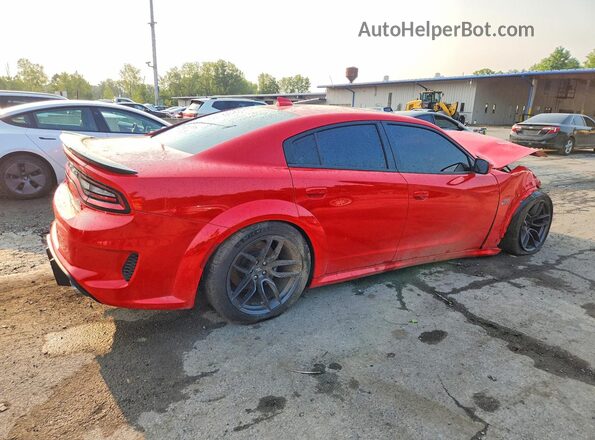 2C3CDXGJ8MH649527 2021 DODGE CHARGER Red Հետևի աջ