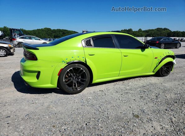 2C3CDXGJ8PH619125 2023 DODGE CHARGER Green Задня права чверть