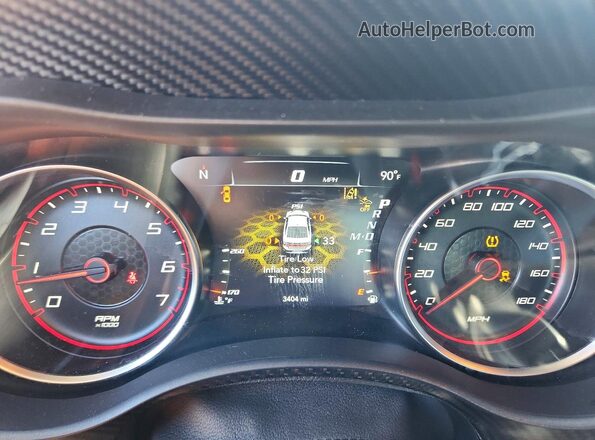 2C3CDXGJ8PH619125 2023 DODGE CHARGER Green Вид щитка приладів