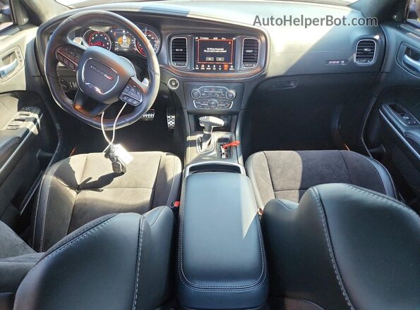 2C3CDXGJ8PH619125 2023 DODGE CHARGER Green Вид панелі приладів