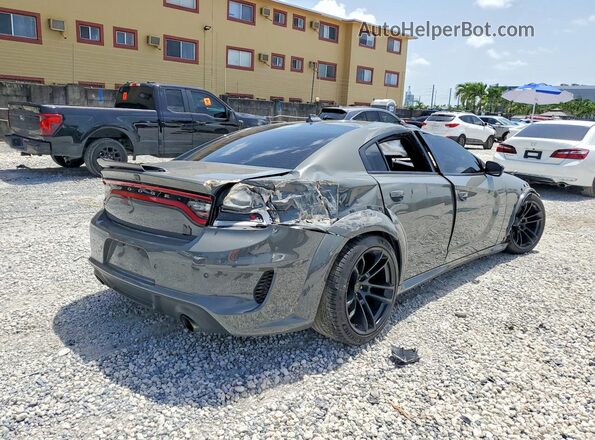 2C3CDXGJ8PH684881 2023 DODGE CHARGER Серый Задняя правая четверть