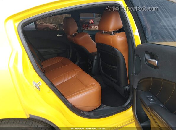 2C3CDXGJ9HH532576 2017 DODGE CHARGER Yellow VIN sticker view
