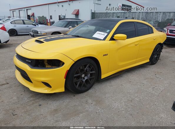 2C3CDXGJ9HH532576 2017 DODGE CHARGER Yellow Front left