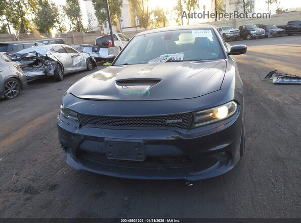 2C3CDXGJ9JH313512 2018 DODGE CHARGER Black უკანა სალონის ხედი