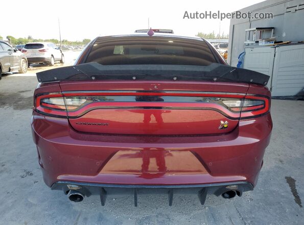 2C3CDXGJ9LH166479 2020 DODGE CHARGER Red Vista trasera