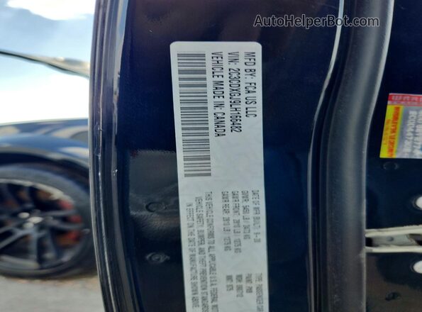 2C3CDXGJ9LH166482 2020 DODGE CHARGER Black 