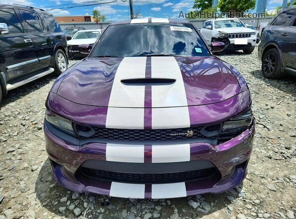 2C3CDXGJ9LH166840 2020 DODGE CHARGER Purple Դիմացի տեսք
