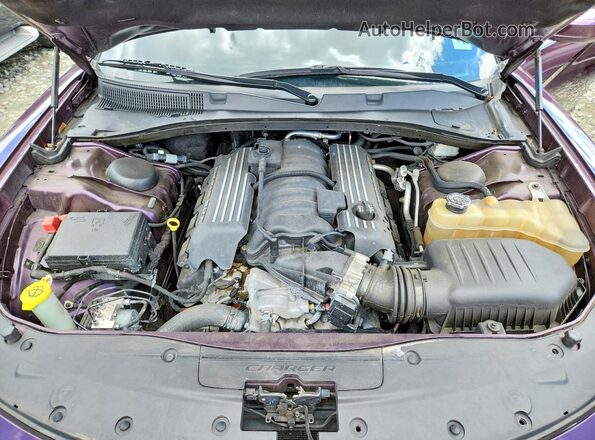2C3CDXGJ9LH166840 2020 DODGE CHARGER Purple Սալոնի հետևի տեսք