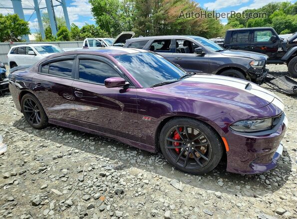 2C3CDXGJ9LH166840 2020 DODGE CHARGER Purple Առջևի աջ