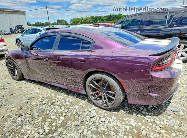 2C3CDXGJ9LH166840 2020 DODGE CHARGER Purple Հետևի ձախ
