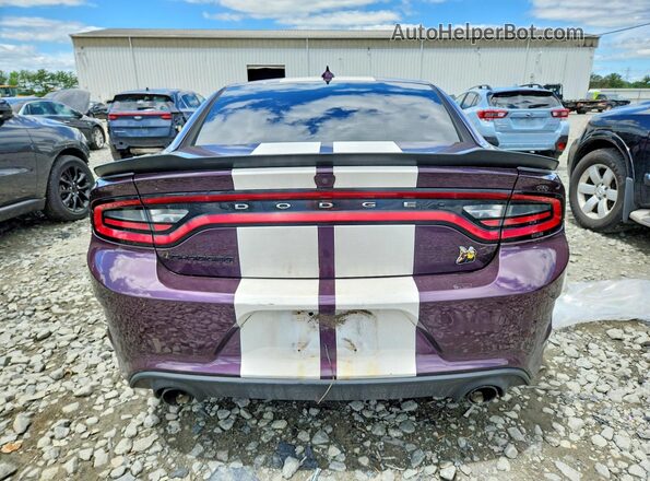 2C3CDXGJ9LH166840 2020 DODGE CHARGER Purple Հետևի տեսք