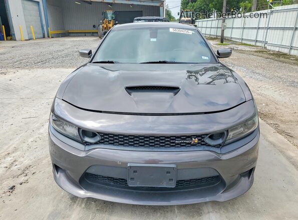 2C3CDXGJ9MH565278 2021 DODGE CHARGER Gray Widok z przodu