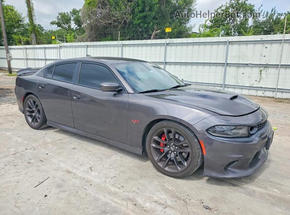 2C3CDXGJ9MH565278 2021 DODGE CHARGER Gray Przód prawy