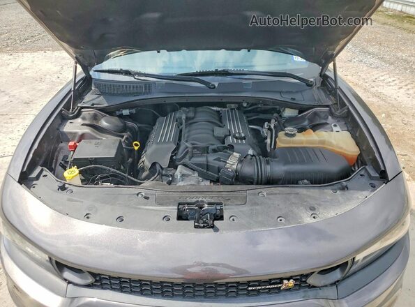 2C3CDXGJ9MH565278 2021 DODGE CHARGER Gray Widok wnętrza z tyłu