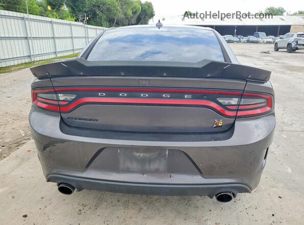 2C3CDXGJ9MH565278 2021 DODGE CHARGER Gray Widok z tyłu