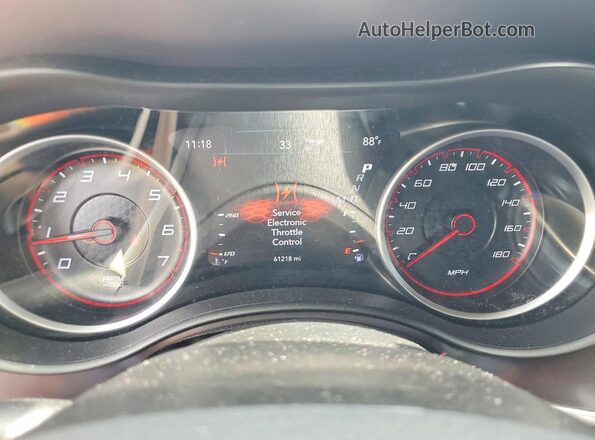 2C3CDXGJ9MH565278 2021 DODGE CHARGER Gray Widok zestawu wskaźników