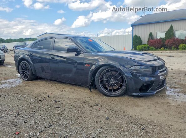 2C3CDXGJ9MH566110 2021 DODGE CHARGER Black Առջևի աջ