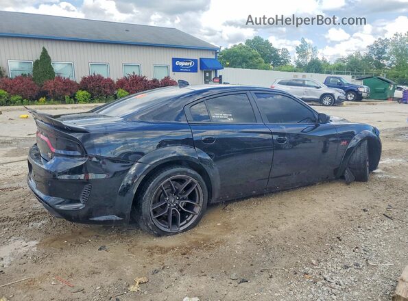 2C3CDXGJ9MH566110 2021 DODGE CHARGER Black Հետևի աջ