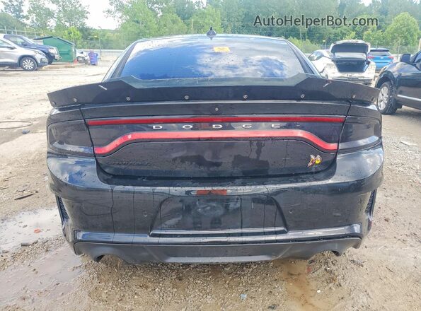 2C3CDXGJ9MH566110 2021 DODGE CHARGER Black Հետևի տեսք