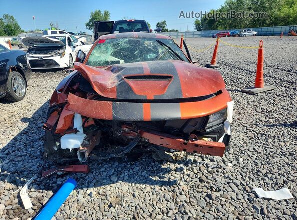 2C3CDXGJ9MH596319 2021 DODGE CHARGER Orange Դիմացի տեսք