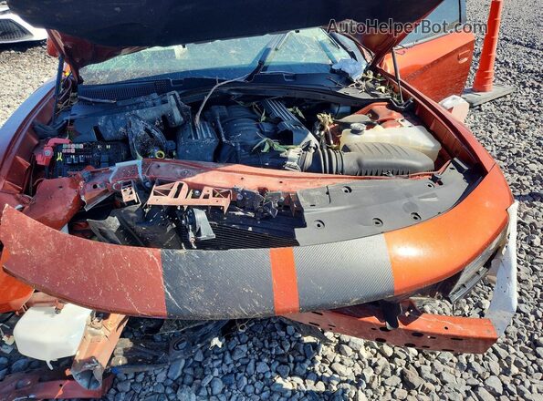 2C3CDXGJ9MH596319 2021 DODGE CHARGER Orange Սալոնի հետևի տեսք