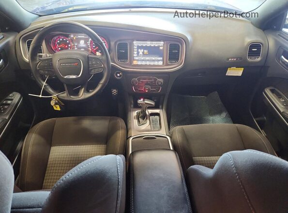 2C3CDXGJ9MH648743 2021 DODGE CHARGER Blue წინა პანელის ხედი