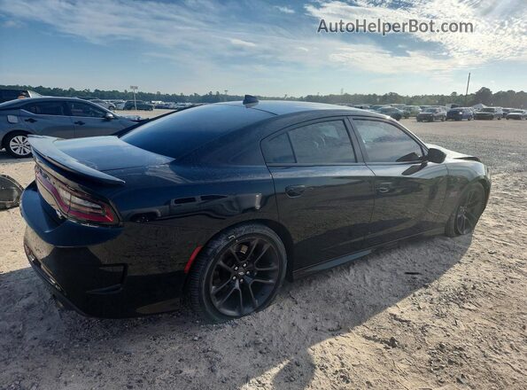 2C3CDXGJ9NH191725 2022 DODGE CHARGER Black უკანა მარჯვენა