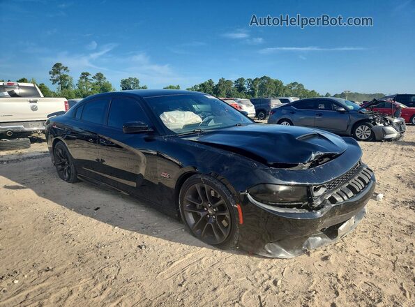 2C3CDXGJ9NH191725 2022 DODGE CHARGER Black წინა მარჯვენა