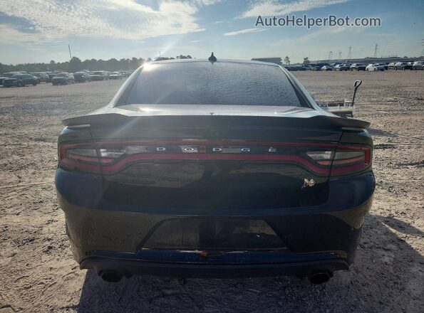 2C3CDXGJ9NH191725 2022 DODGE CHARGER Black უკანა ხედი