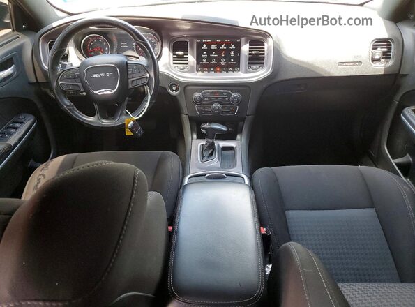 2C3CDXGJ9NH262079 2022 DODGE CHARGER Black Вид панелі приладів