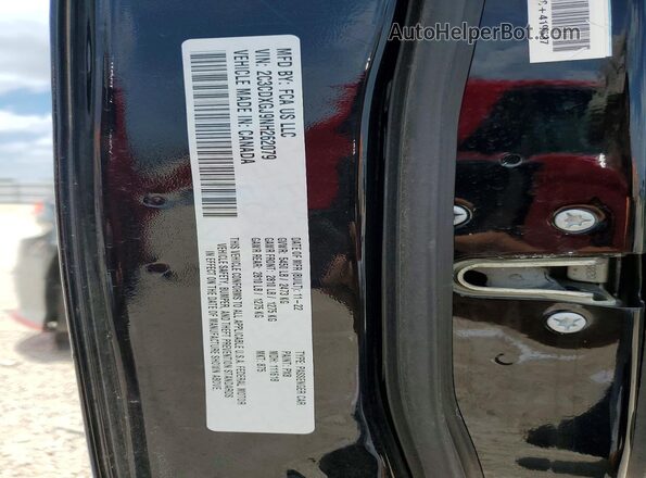 2C3CDXGJ9NH262079 2022 DODGE CHARGER Black Вид підкапотного простору