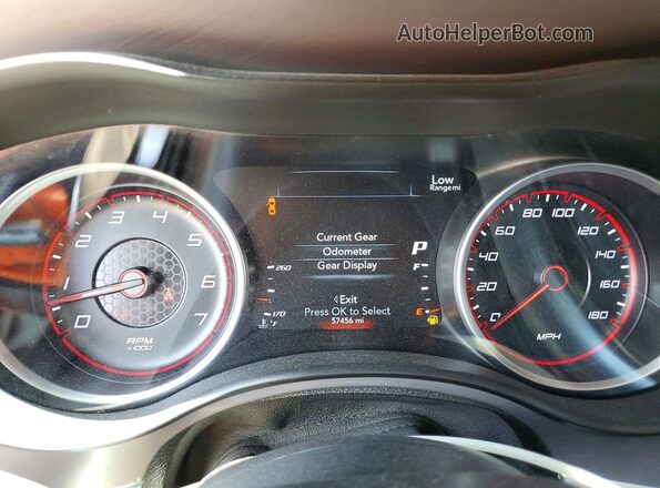 2C3CDXGJ9NH262079 2022 DODGE CHARGER Black Вид щитка приладів