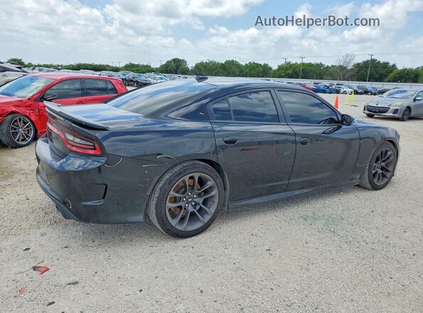 2C3CDXGJ9NH262079 2022 DODGE CHARGER Black Задня права чверть