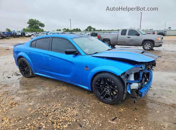 2C3CDXGJ9PH698899 2023 DODGE CHARGER Blue Передня права чверть
