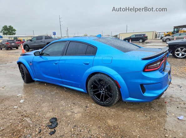 2C3CDXGJ9PH698899 2023 DODGE CHARGER Blue Задня ліва чверть