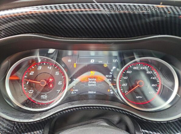 2C3CDXGJ9PH698899 2023 DODGE CHARGER Blue Instrument cluster view