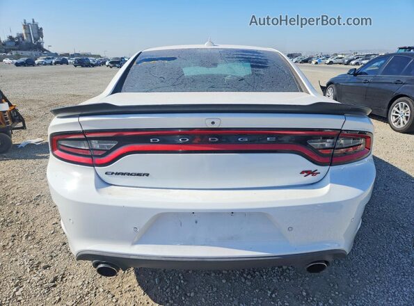 2C3CDXGJXGH296650 2016 DODGE CHARGER White Widok z tyłu