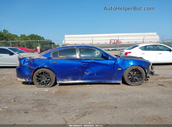 2C3CDXGJXJH306374 2018 DODGE CHARGER Blue Vista interior de 360 grados