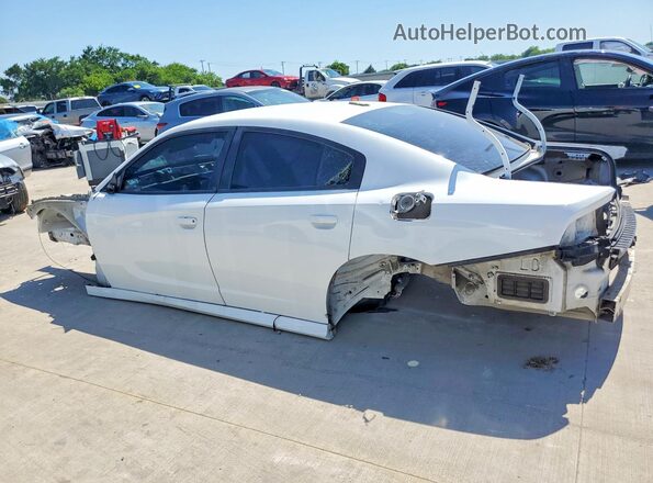 2C3CDXGJXKH532500 2019 DODGE CHARGER White Հետևի ձախ