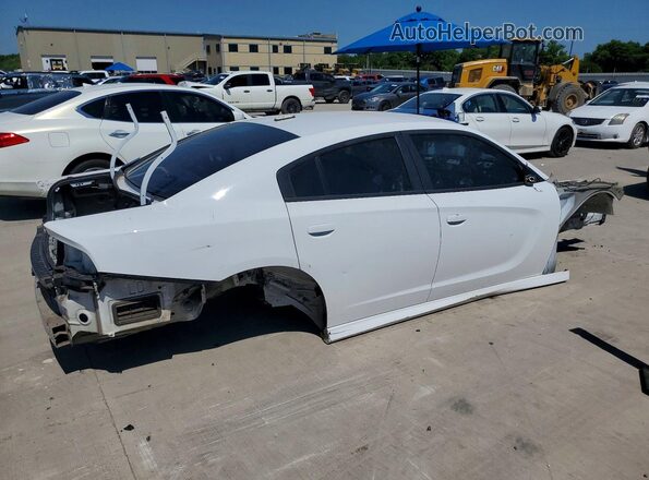 2C3CDXGJXKH532500 2019 DODGE CHARGER White Հետևի աջ